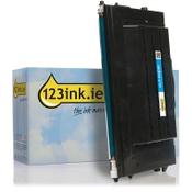 123ink version replaces Samsung CLP-510D5C high capacity cyan toner image