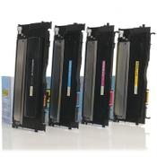 123ink version replaces Samsung CLT-P4092C (SU392A) BK/C/M/Y toner 4-pack image