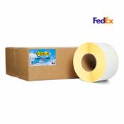 123ink version replaces Zebra Z-Perform 1000T FedEx label (87985) 102mm x 152mm | 4-pack