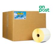 123ink version replaces Zebra Z-Select 2000D An Post labels (800264-605) 102mm x 152mm | 12-pack image