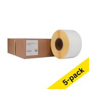 123ink version replaces Zebra Z-Select 2000D post label (800740-605) 102mm x 152mm | 5 x 4-pack