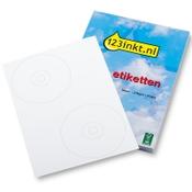 CD/DVD labels (2 per sheet) | diagonal spacing | 200 labels image