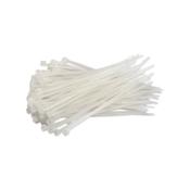 Cable ties | tiewrap (white) | 100 x 2.5mm | 100-pack image