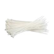 Cable ties | tiewrap (white) | 200 x 3.6mm | 100-pack image