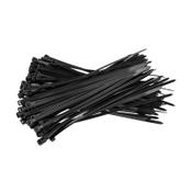 Cable ties (tiewrap) 200 x 4.8mm | black | 100-pack image