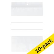 Ziplock bag (with writing fields) | 160 x 230mm | 100-pack x10 image
