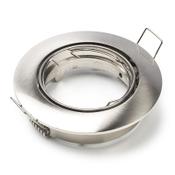123led LED GU10 nickel spotlight fixture