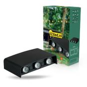 Outdoor wall lamp | Up &amp; Down | 2000K-2700K-4000K | IP65 | 5W | black image