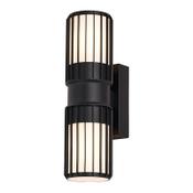 Outdoor wall lamp E27 | Nashville Up &amp; Down | IP54 | matt black image