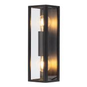 Outdoor wall lamp E27 | Seattle Up &amp; Down | IP44 | black image