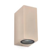 Outdoor wall lamp GU10 | San Francisco Up &amp; Down | IP44 | sand-coloured image