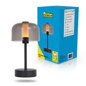 Rechargeable dimmable table lamp 24cm | Cairo | 1800-3000-5000K | IP20 | black image