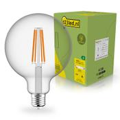 123led Ultra Efficient E27 LED clear filament globe G125 bulb 2.2W (40W) | 2700K image