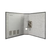 >A4 lever arch file (70mm) | cardboard | charcoal | 10-pack image