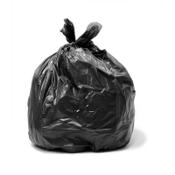 >Bin bag (26 x 44") on roll | black | 200-pack