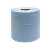 >Cleaning roll (2-ply) | Centerfeed blue | 6-pack