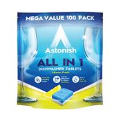 >Dishwasher tablets | Astonish All-in-One | 100-pack
