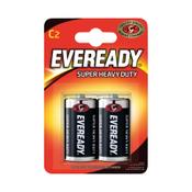 >Eveready Super Heavy Duty size C batteries (2-pack)