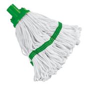 >Hygiene socket mop head, 180g | green