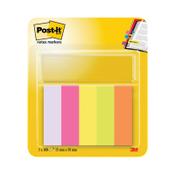 >Index tab 104 x 350mm | Post-it | 5 colours | 500-pack