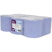 >Paper towel rolls (2-ply) 150m | PRISTINE Standard Centrefeed blue | 6-pack