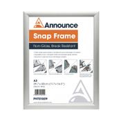 >Snap frame (A4) | aluminium | Announce