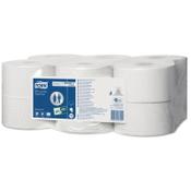 >Toilet rolls (2-ply) for Tork T2 dispenser | 200m | Tork Mini Jumbo | 12-pack
