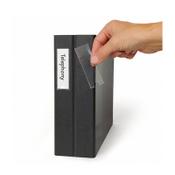 3L adhesive label holders with insert cards, 19mm x 75mm (16-pack)