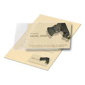 3L self-adhesive business card holder with short side opening, 95mm x 60mm (100-pack)