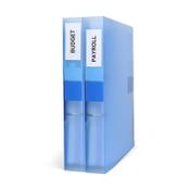 3L self-adhesive label holders with insert cards, 35mm x 102mm (12-pack)