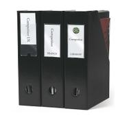 3L self-adhesive label holders with insert cards, 55mm x 150mm (6-pack) image