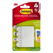 3M Command white small self-adhesive photo frame strips (4 pieces) image