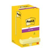 Extra Sticky Notes 76 x 76mm | 90 sheets yellow | 3M Post-it | 12-pack image