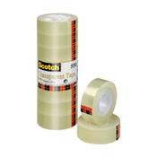 Transparent tape 19mm x 33m | 3M Scotch 550 | 8-pack image