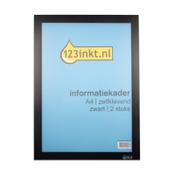A4 display frame (black, self-adhesive) | 123ink | 2-pack image