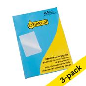 A4 laminating pouch 75 micron | matt/glossy | 123ink | 150-pack image