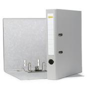 A4 lever arch file (50mm) | plastic | 123ink grey | 5-pack image