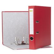 A4 lever arch file (50mm) | plastic | 123ink red | 5-pack image