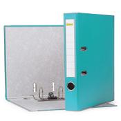 A4 lever arch file (50mm) | plastic | 123ink turquoise image