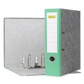 A4 lever arch file (80mm) | cardboard | 123ink green | 5-pack image