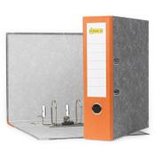 A4 lever arch file (80mm) | cardboard | 123ink orange | 5-pack image