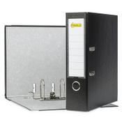 A4 lever arch file (80mm) | plastic | 123ink black | 10-pack image