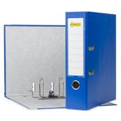 A4 lever arch file (80mm) | plastic | 123ink blue | 10-pack image