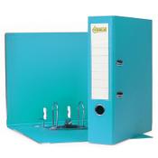 A4 lever arch file (80mm) | plastic | 123ink turquoise image