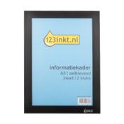 A5 display frame (black, self-adhesive) | 123ink | 2-pack image