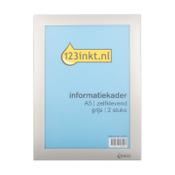 A5 display frame (grey, self-adhesive) | 123ink | 2-pack image