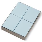 A6 80g paper | blue | 123ink | 2,000 sheets x3 image