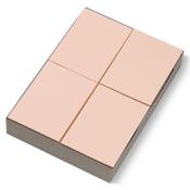 A6 80g recipe paper (salmon pink) | 123ink | 2,000 sheets x3