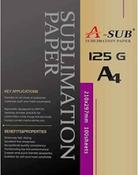 A-Sub A4 125g premium sublimation paper