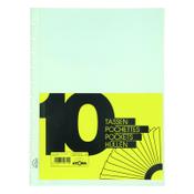 Punched pocket (A4, 11-hole) | 80µ | Atoma | 10-pack image